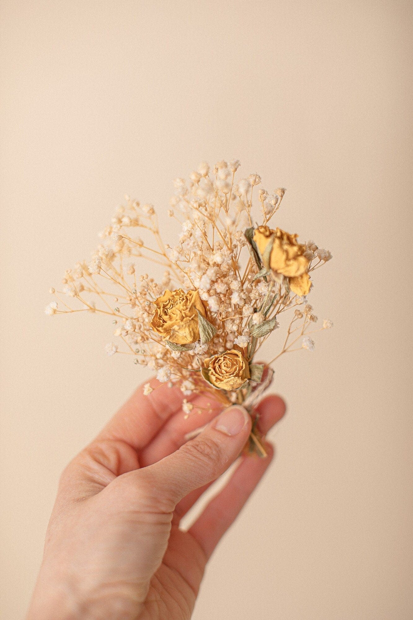 hiddenbotanicsweddings Buttonholes/Boutonnieres Dried Yellow Rose Boutonnieres / Lapel Pin For Men / Groom Pin / Boho Boutonniere / Groom Boutonniere